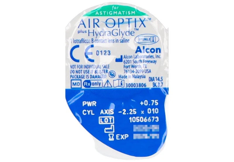 Air Optix Hydraglyde Astigmatism 6 Lentillas Lentillas Si